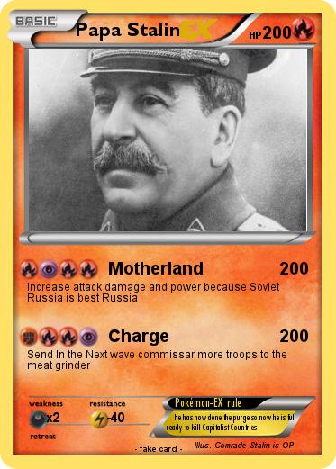Pokemon Papa Stalin