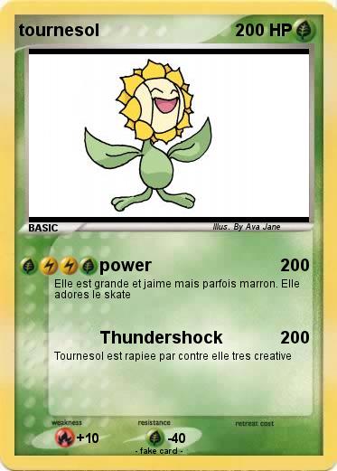 Pokemon tournesol
