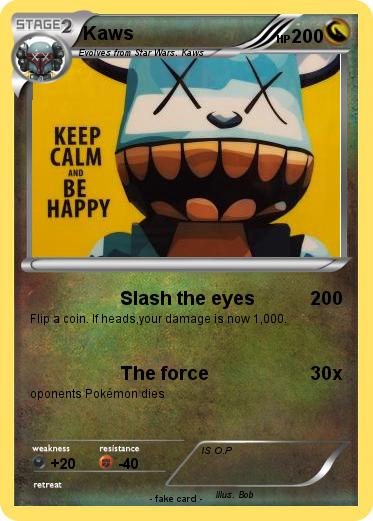 Pokemon Kaws