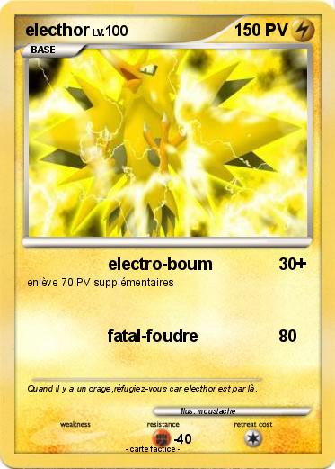 Pokemon electhor
