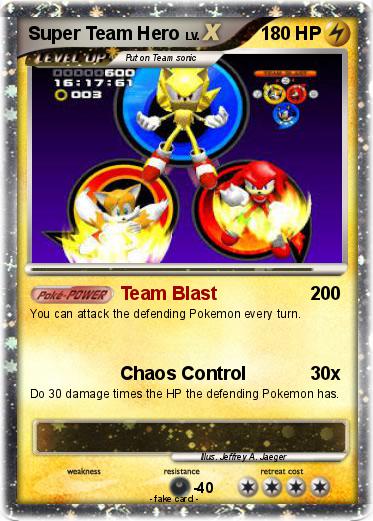 Pokemon Super Team Hero