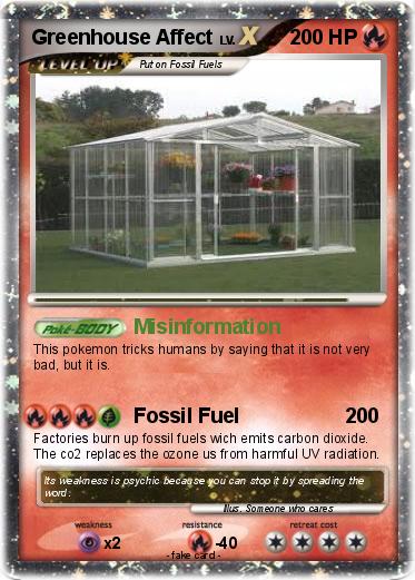 Pokemon Greenhouse Affect