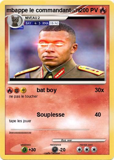 Pokemon mbappe le commandant