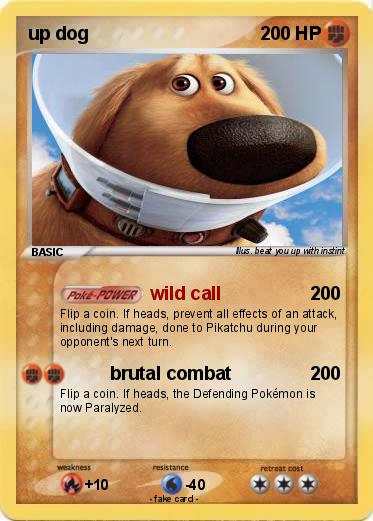 Pokemon up dog