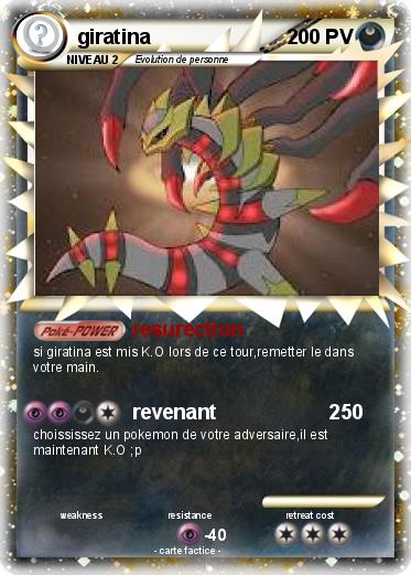 Pokemon giratina