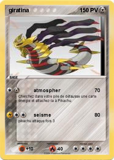 Pokemon giratina