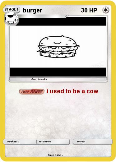 Pokemon burger