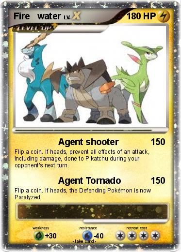 Pokemon Fire   water