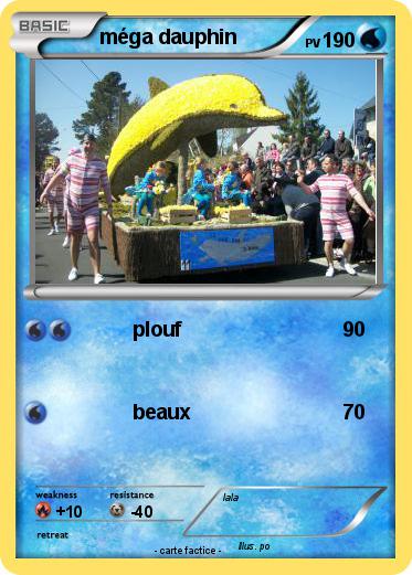 Pokemon méga dauphin