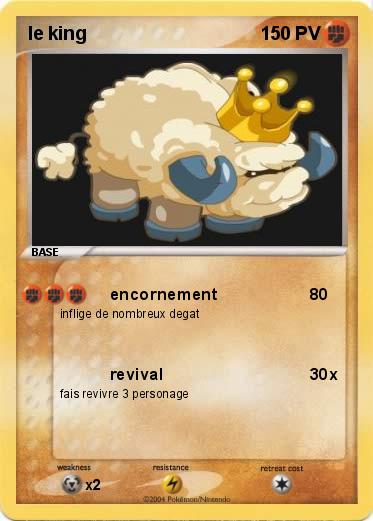 Pokemon le king