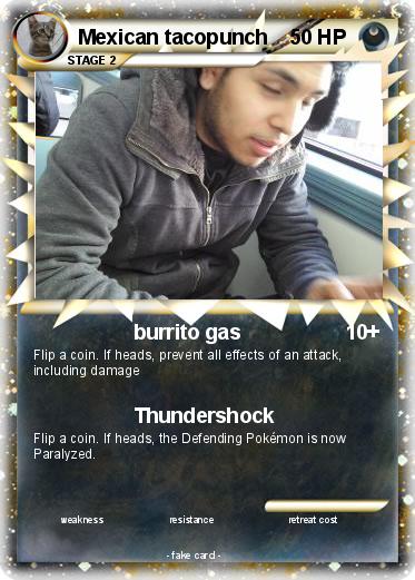 Pokemon Mexican tacopunch