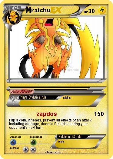 Pokemon raichu