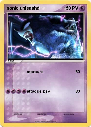 Pokemon sonic unleashd