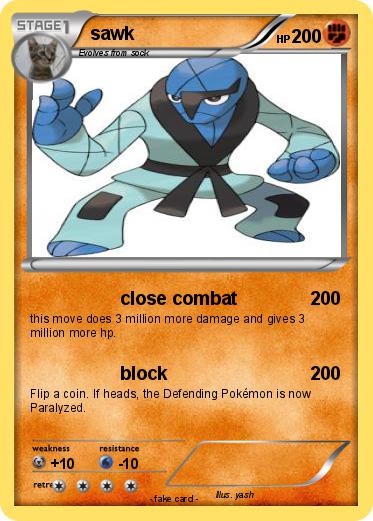 Pokemon sawk