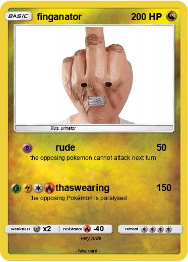Pokemon finganator