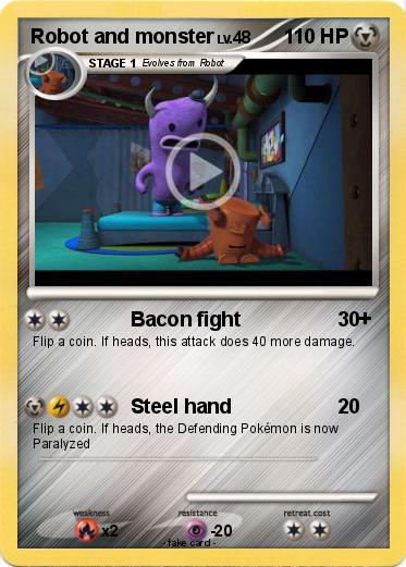 Pokemon Robot and monster