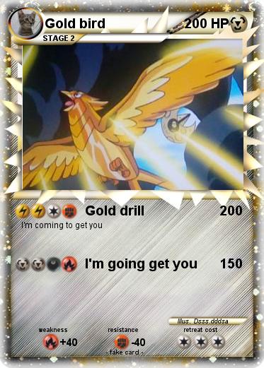 Pokemon Gold bird