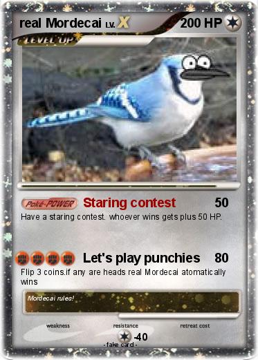 Pokemon real Mordecai