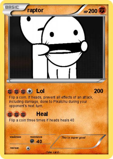 Pokemon raptor