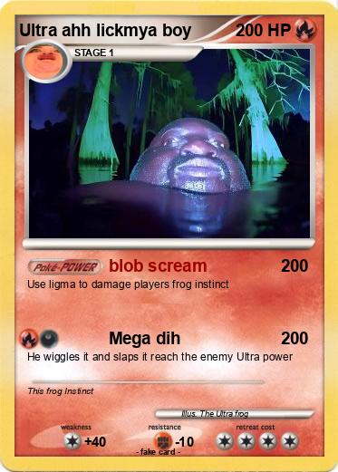Pokemon Ultra ahh lickmya boy