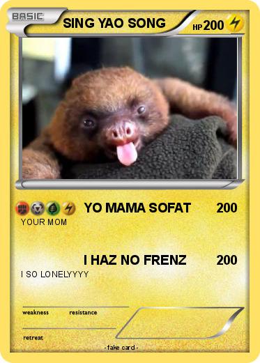 Pokemon SING YAO SONG