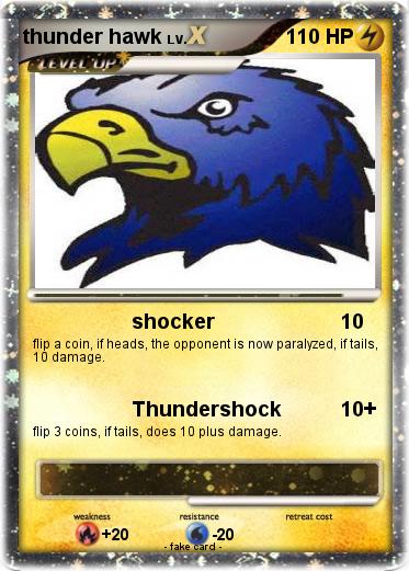 Pokemon thunder hawk