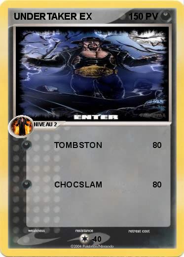 Pokemon UNDERTAKER EX