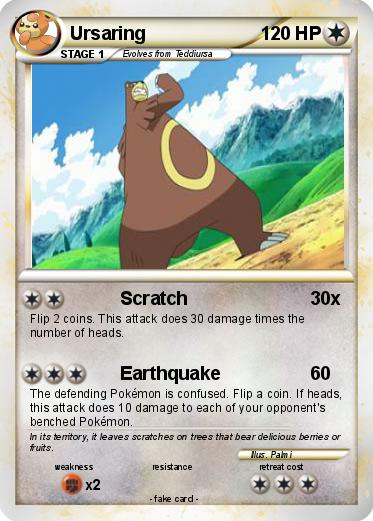 Pokemon Ursaring