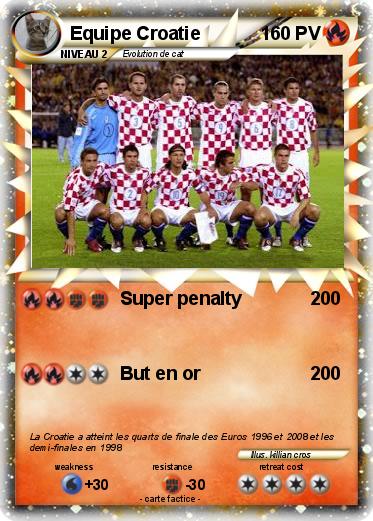 Pokemon Equipe Croatie