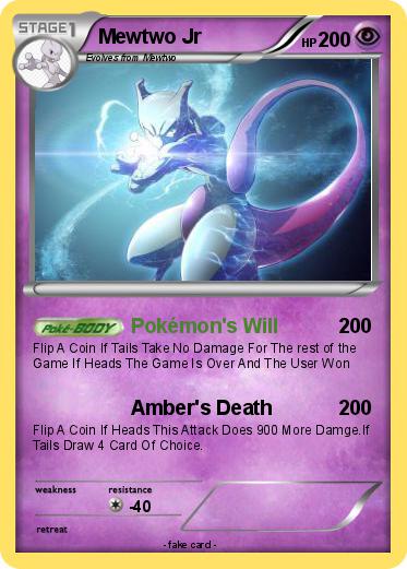 Pokemon Mewtwo Jr
