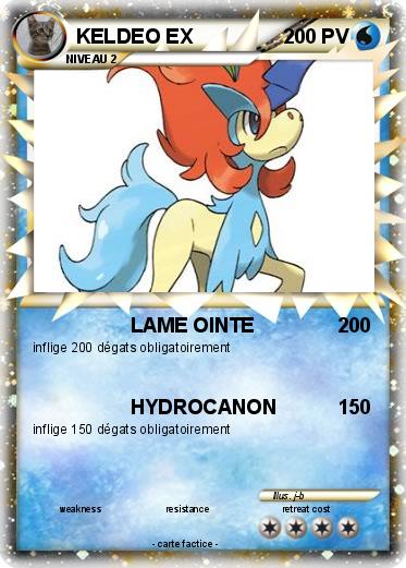 Pokemon KELDEO EX