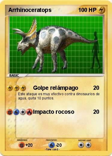 Pokemon Arrhinoceratops