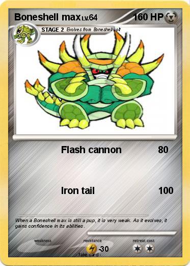 Pokemon Boneshell max