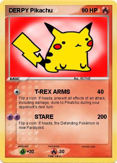 Pokemon DERPY Pikachu