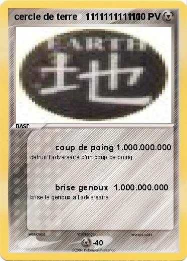 Pokemon cercle de terre   111111111111    