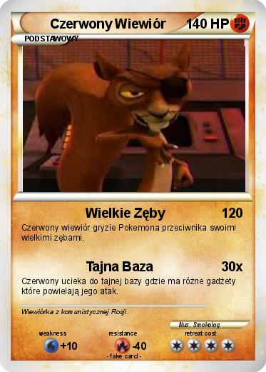 Pokemon Czerwony Wiewiór