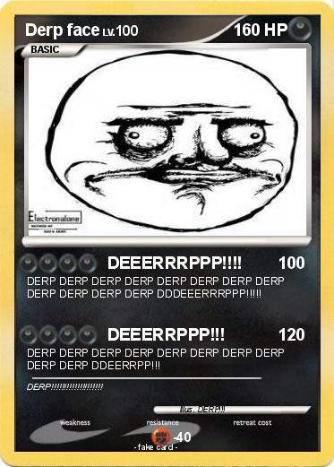 Pokemon Derp face