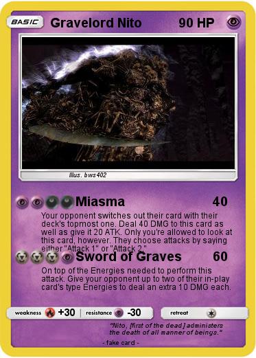 Pokemon Gravelord Nito