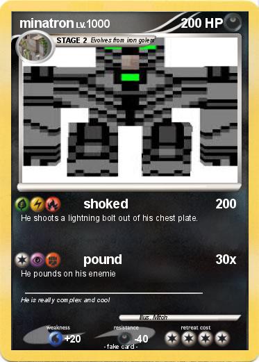 Pokemon minatron