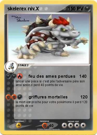 Pokemon skelerex niv.X