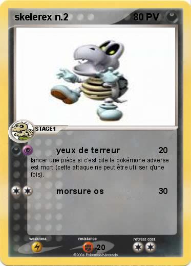 Pokemon skelerex n.2