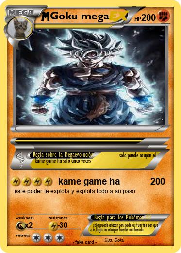 Pokemon Goku mega