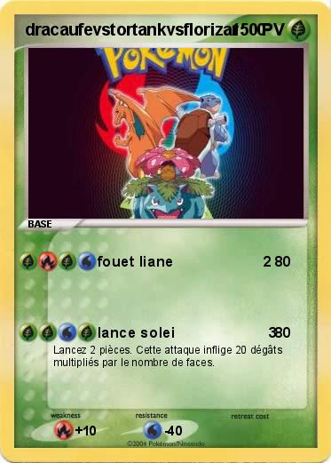 Pokemon dracaufevstortankvsflorizar    0