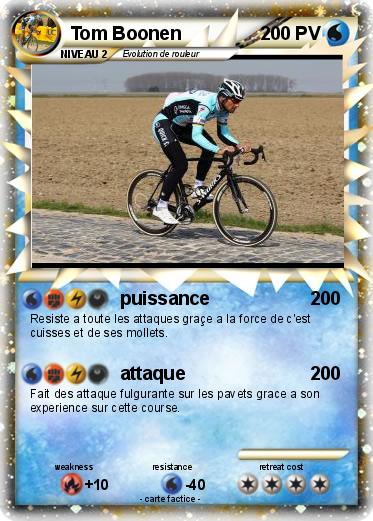 Pokemon Tom Boonen