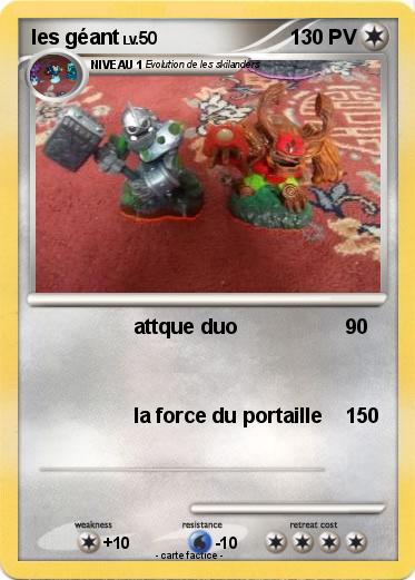Pokemon les géant