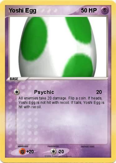 Pokemon Yoshi Egg