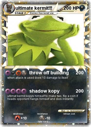 Pokemon ultimate kermit!!!