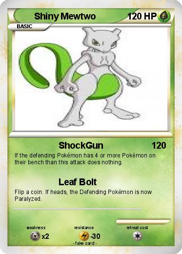 Pokemon Shiny Mewtwo