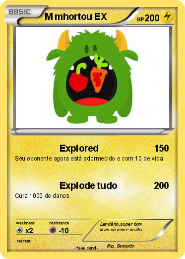 Pokemon M mhortou EX