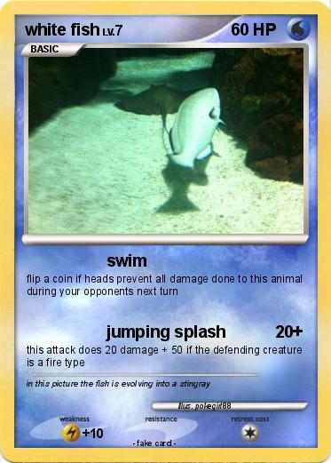 Pokemon white fish